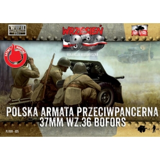 First to Fight Polska armata przeciwpancerna 37mm wz.36 Bofors (1:72)