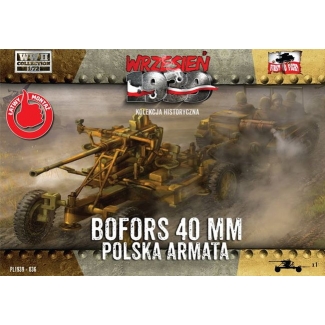 First to Fight Bofors 40 mm Polska Armata (1:72)