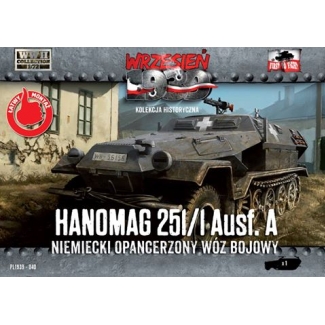 First to Fight Hanomag 251/1 Ausf.A Niemiecki wóz bojowy (1:72)