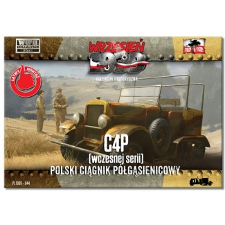First to Fight C4P (wczesnej serii ) Polski Ciągnik Półgąsienicowy (1:72)