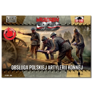 First to Fight Obsługa Polskiej Artylerii Konne (1:72)