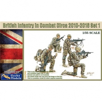 British Infantry In Combat Circa 2010~2012 Set 1 (1:35)
