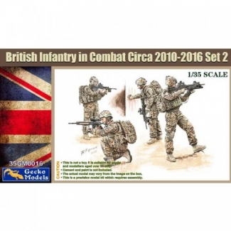 British Infantry In Combat Circa 2010~2012 Set 2 (1:35)