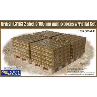 British Ammo and Pallet Set (1:35)