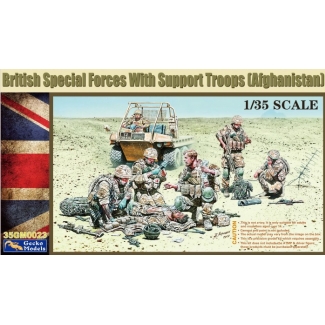 British Special Forces with Support Troops (Afghanistan) (1:35)