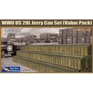WWII US 20L Jerry Can Set[Value Pack) (1:35)