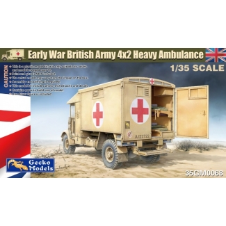 Early War British Army 4x2 Heavy Ambulance (1:35)