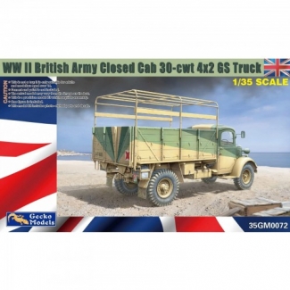 WWII British Army Closed Cab 30-cwt 4x2 GS Truck (1:35)