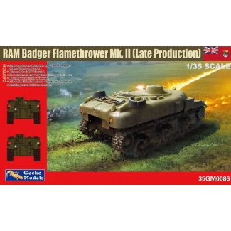 Canadian Badger Flamethrower Ram Mk. II (Late Production) (1:35)