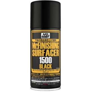Mr.Finishing Surfacer 1500 Black 170 ml.