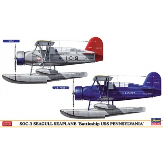 SOC-3 Seagull Seaplane "Battleship USS Pennsylvania" - Limited Edition (1:72)
