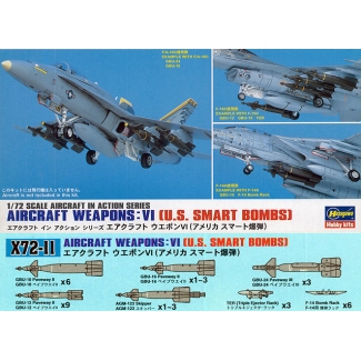 Hasegawa 35011 U.S. Smart Bombs - Aircraft Weapons VI (X72-11) (1:72)