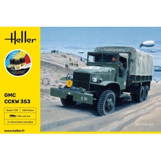 Heller 57121 GMC CCKW 353 - Starter Set (1:35)