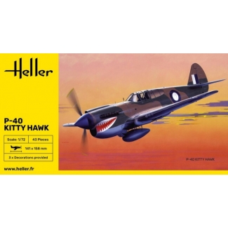 Heller 80266 P-40E Kittyhawk (1:72)