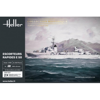 Heller 81093 Escorteurs Rapides E 50 (1:400)