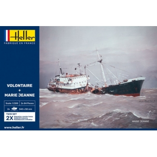 Heller 85604 Volontaire And Marie Jeanne Twinset (1:200)