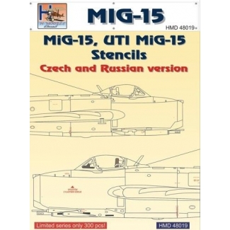 MiG-15 Stencils (1:48)