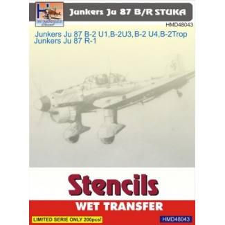 Ju 87B/R Stencils (1:48)