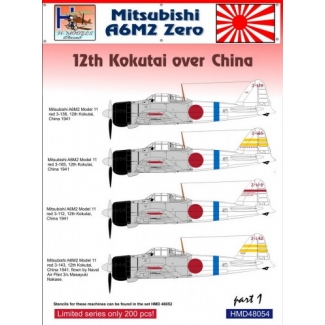 A6M2 12th kokutai over China (1:48)