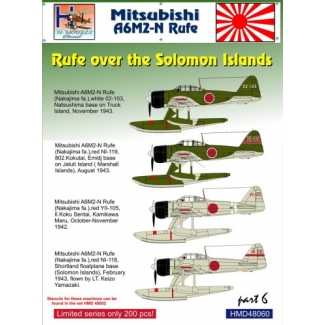 A6M2-N Rufe over the Solomon Islands, Pt.6 (1:48)