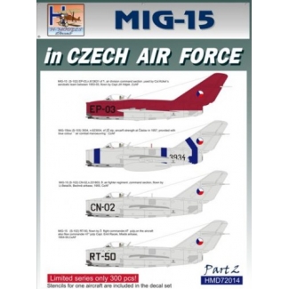 MiG-15 in CzAF, Pt.2 (1:72)