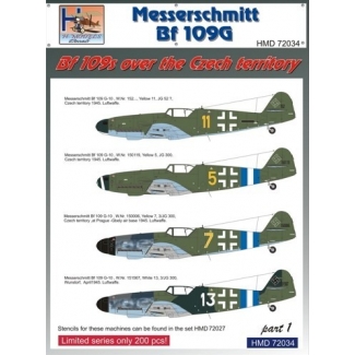 Bf 109s Over the Czech Territory, Pt.1 (1:72)