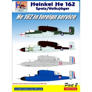 Heinkel He 162 in Foreign Service, Pt.2 (1:72)