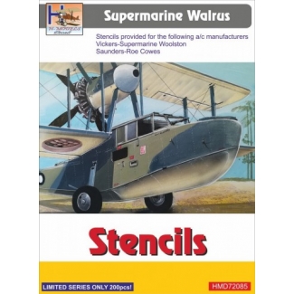 Supermarine Walrus stencils (1:72)