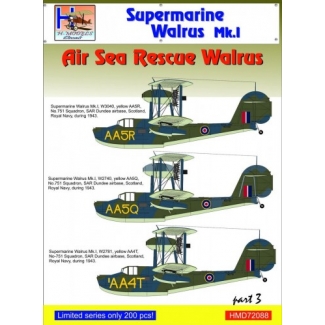 Supermarine Walrus Mk.I - ASR, Pt.3 (1:72)