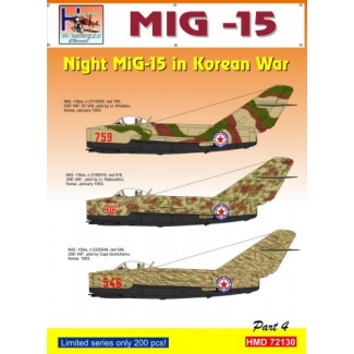 MiG-15 Night Fighters over Korea, Pt.4 (1:72)