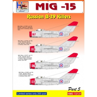 B-29 Killers - Russian MiG-15s over Korea (1:72)