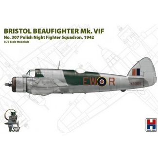 Hobby 2000 72003 Bristol Beaufighter Mk.VIF "No.307 Polish Night Fighter Squadron, 1942" - Limited Edition (1:72)