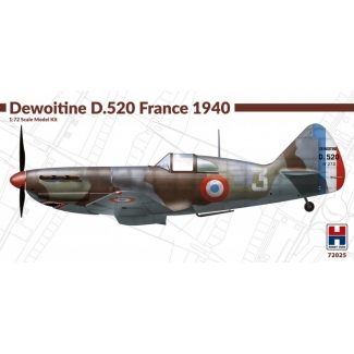 Hobby 2000 72025 Dewoitine D.520 France 1940 - Limited Edition (1:72)