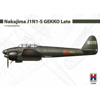 Hobby 2000 72085 Nakajima J1N1-S Gekko Late - Limited Edition (1:72)