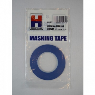 Hobby 2000 80012 Masking Tape For Curves 1,5 mm x 18 m