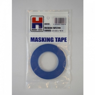 Hobby 2000 80018 Masking Tape For Curves 4,5 mm x 18 m