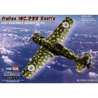 Hobby Boss 80291 Italian MC.200 Saetta Easy Assembly (1:72)