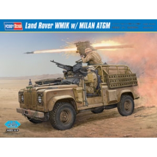 Hobby Boss 82447 Land Rover WMIK w/ Milan ATGM (1:35)