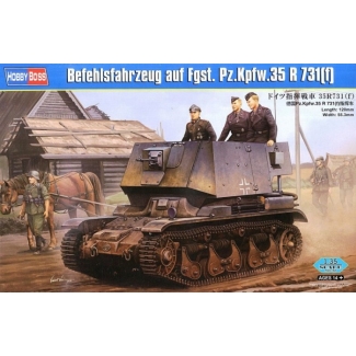 Hobby Boss 83809 Befehlsfahrzeug auf Fgst. Pz.Kpfw.35 R 731(f) (1:35)