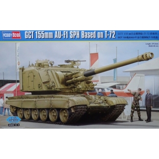 Hobby Boss 83835 GCT 155mm AU-F1 SPH Based on T-72 (1:35)