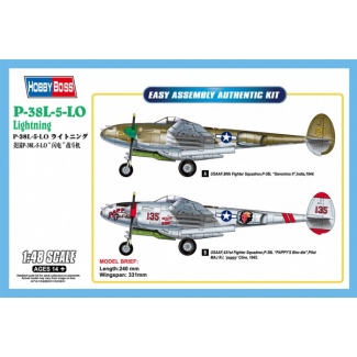 Hobby Boss 85805 P-38L-5-L0 Lightning (1:48)