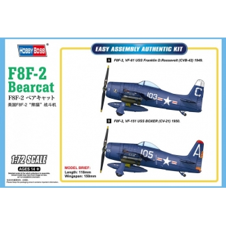 Hobby Boss 87269 F8F-2 Bearcat (1:72)