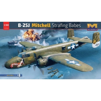 B-25J Mitchell Strafing babes (1:32)