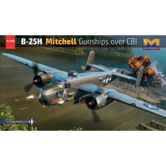 B-25H Mitchell Gunship Over CBI (1:32)