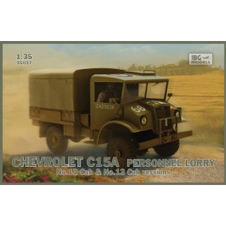 IBG 35037 Chevrolet C15A Personnel Lorry No.12 and 13 Cab versions (1:35)