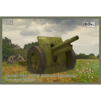 IBG 35060 Polish Wz. 14/19 100mm Howitzer - Motorized Artillery (1:35)