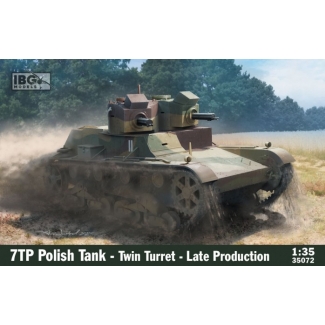 IBG 35072 7TP Polish Tank - Twin Turret - Late Production (1:35)