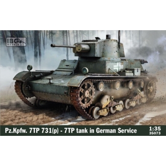 IBG 35073 Pz.Kpfw. 7TP 731(p) - 7TP tank in German Service (1:35)
