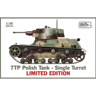 IBG 35074L 7TP Polish Tank - Single Turret - Limited Edition (1:35)