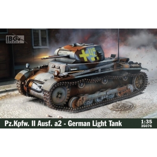 IBG 35076 Pz.Kpfw. II Ausf. A2 - German Light Tank (1:35)